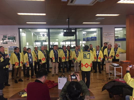 一ノ蔵酒造さんで歌の交流会