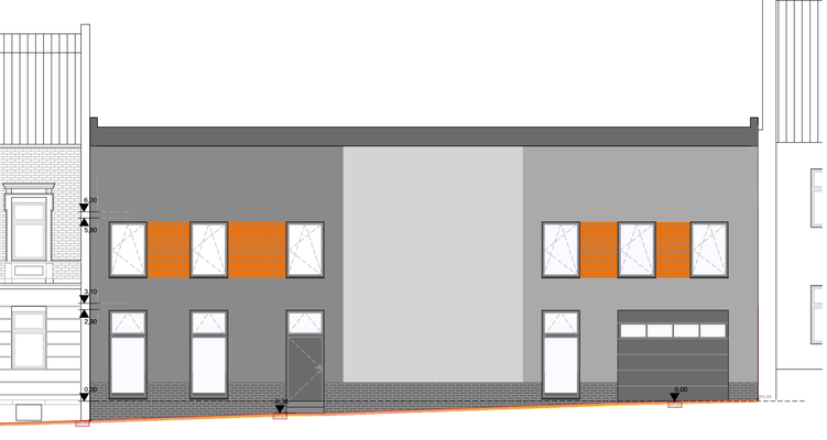 Entwurf: Lagerhalle Hohe Straße (Architekturbüro Jürges)