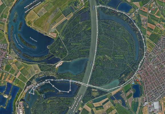 Fahrtroute