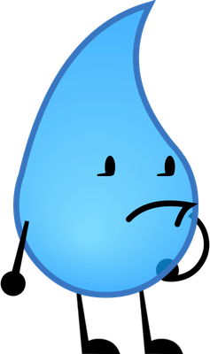 goutte d'eau - nature - environnement - smiley émoticône émoji cartoon clipart illustration - artémotic