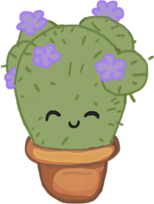 cactus - nature - environnement - smiley émoticône émoji cartoon clipart illustration - artémotic