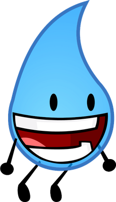 goutte d'eau - nature - environnement - smiley émoticône émoji cartoon clipart illustration - artémotic