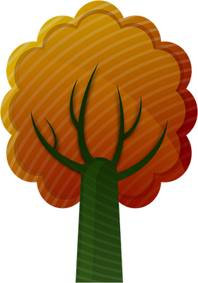 arbre - nature - environnement - smiley émoticône émoji cartoon clipart illustration - artémotic