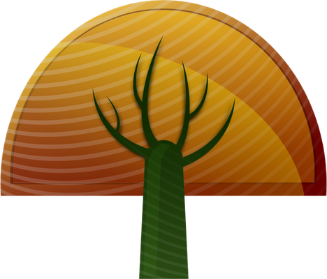 arbre - nature - environnement - smiley émoticône émoji cartoon clipart illustration - artémotic