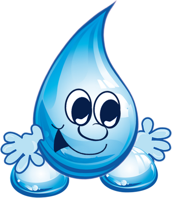 goutte d'eau - nature - environnement - smiley émoticône émoji cartoon clipart illustration - artémotic