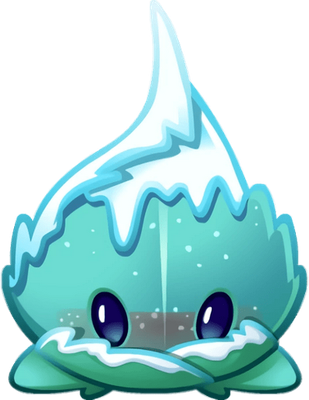 menthe [Plants vs Zombies] - nature - environnement - smiley émoticône émoji cartoon clipart illustration - artémotic