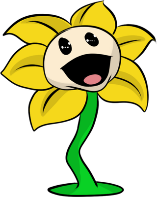 fleur - nature - environnement - smiley émoticône émoji cartoon clipart illustration - artémotic