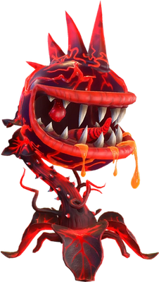 plante carnivore [Plants vs Zombies] - nature - environnement - smiley émoticône émoji cartoon clipart illustration - artémotic