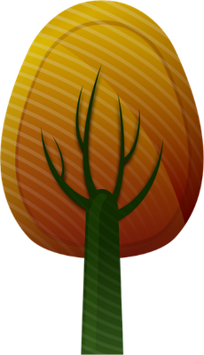 arbre - nature - environnement - smiley émoticône émoji cartoon clipart illustration - artémotic