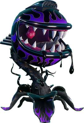 plante carnivore [Plants vs Zombies] - nature - environnement - smiley émoticône émoji cartoon clipart illustration - artémotic