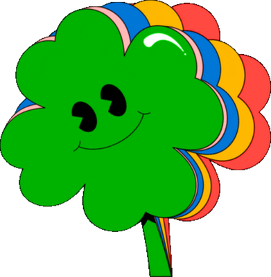 trègle - nature - environnement - smiley émoticône émoji cartoon clipart illustration - artémotic