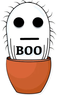 cactus - nature - environnement - smiley émoticône émoji cartoon clipart illustration - artémotic