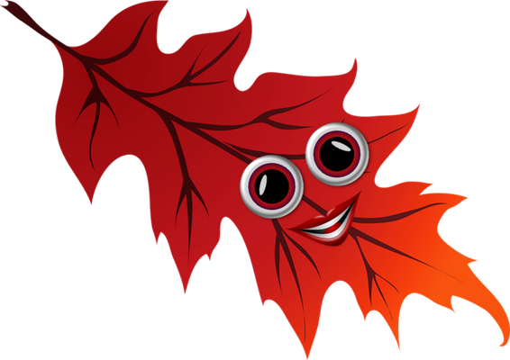 feuille - nature - environnement - smiley émoticône émoji cartoon clipart illustration - artémotic