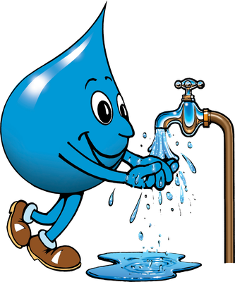 goutte d'eau - nature - environnement - smiley émoticône émoji cartoon clipart illustration - artémotic