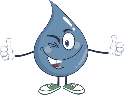 goutte d'eau - nature - environnement - smiley émoticône émoji cartoon clipart illustration - artémotic
