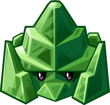 menthe [Plants vs Zombies] - nature - environnement - smiley émoticône émoji cartoon clipart illustration - artémotic