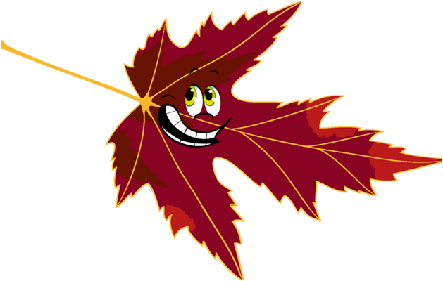 feuille - nature - environnement - smiley émoticône émoji cartoon clipart illustration - artémotic