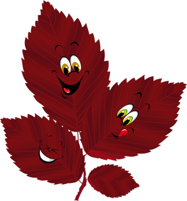 feuille - nature - environnement - smiley émoticône émoji cartoon clipart illustration - artémotic