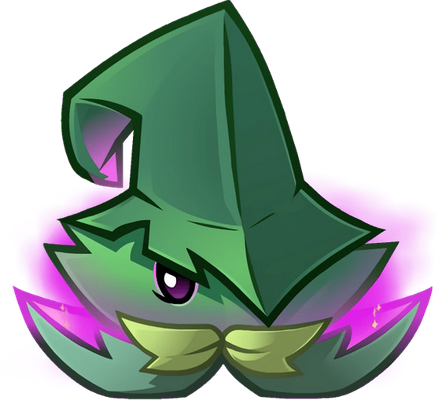 menthe [Plants vs Zombies] - nature - environnement - smiley émoticône émoji cartoon clipart illustration - artémotic