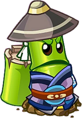 bambou [Plants vs Zombies] - nature - environnement - smiley émoticône émoji cartoon clipart illustration - artémotic
