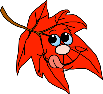 feuille - nature - environnement - smiley émoticône émoji cartoon clipart illustration - artémotic