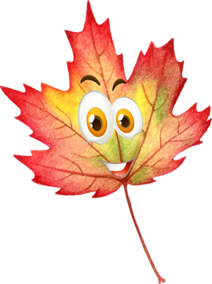 feuille - nature - environnement - smiley émoticône émoji cartoon clipart illustration - artémotic