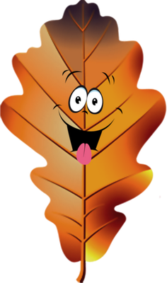 feuille - nature - environnement - smiley émoticône émoji cartoon clipart illustration - artémotic