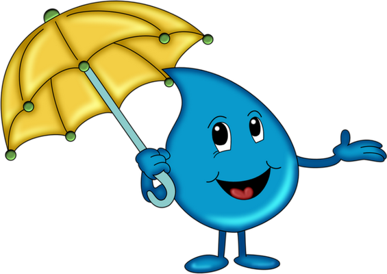 goutte d'eau - nature - environnement - smiley émoticône émoji cartoon clipart illustration - artémotic