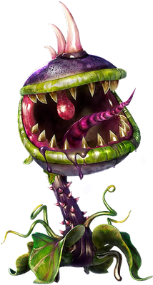 Chomper [Plants vs Zombies] - nature - environnement - smiley émoticône émoji cartoon clipart illustration - artémotic