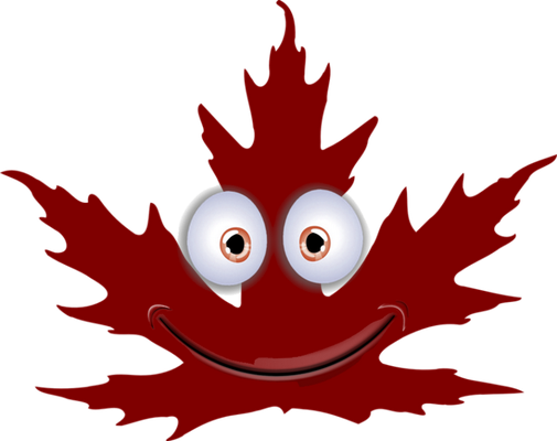 feuille - nature - environnement - smiley émoticône émoji cartoon clipart illustration - artémotic