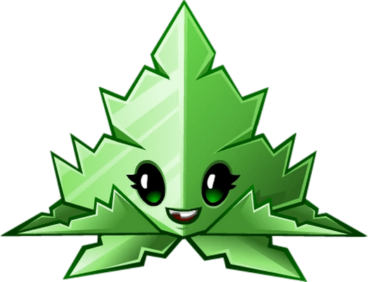menthe [Plants vs Zombies] - nature - environnement - smiley émoticône émoji cartoon clipart illustration - artémotic