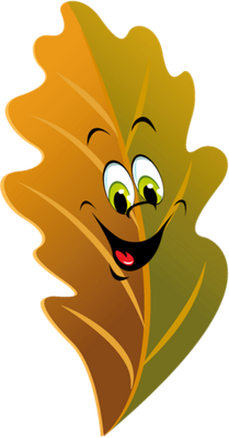 feuille - nature - environnement - smiley émoticône émoji cartoon clipart illustration - artémotic