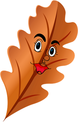 feuille - nature - environnement - smiley émoticône émoji cartoon clipart illustration - artémotic