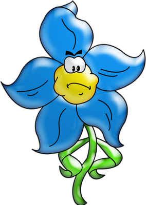 fleur - nature - environnement - smiley émoticône émoji cartoon clipart illustration - artémotic