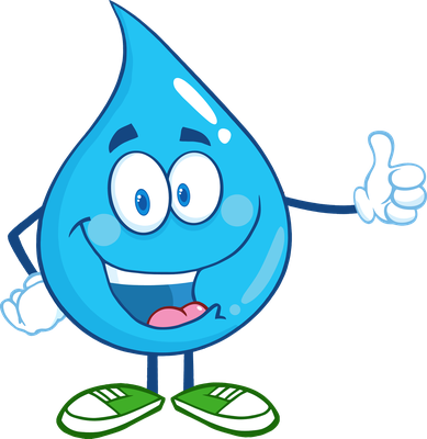 goutte d'eau - nature - environnement - smiley émoticône émoji cartoon clipart illustration - artémotic