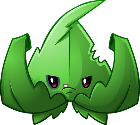 menthe [Plants vs Zombies] - nature - environnement - smiley émoticône émoji cartoon clipart illustration - artémotic