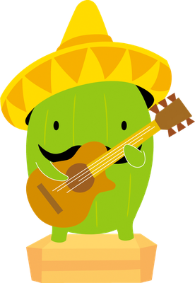 cactus - nature - environnement - smiley émoticône émoji cartoon clipart illustration - artémotic