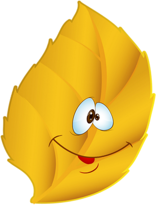 feuille - nature - environnement - smiley émoticône émoji cartoon clipart illustration - artémotic
