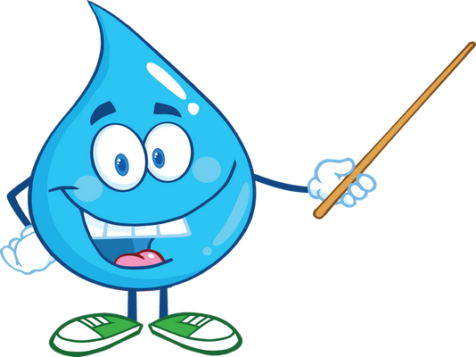 goutte d'eau - nature - environnement - smiley émoticône émoji cartoon clipart illustration - artémotic