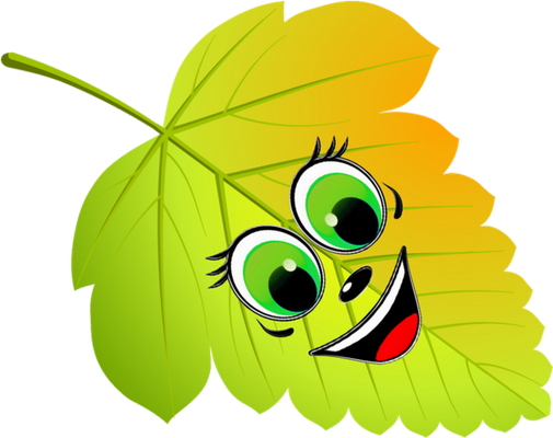 feuille - nature - environnement - smiley émoticône émoji cartoon clipart illustration - artémotic