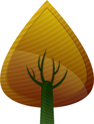 arbre - nature - environnement - smiley émoticône émoji cartoon clipart illustration - artémotic