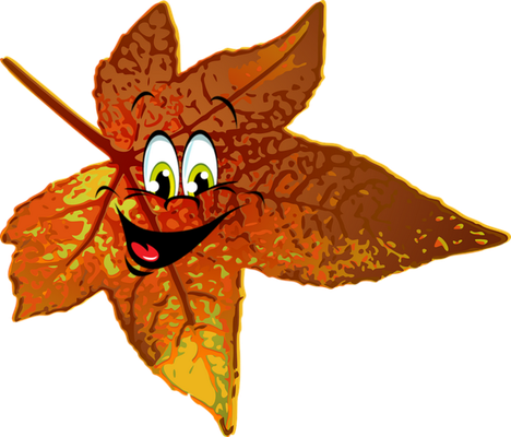feuille - nature - environnement - smiley émoticône émoji cartoon clipart illustration - artémotic