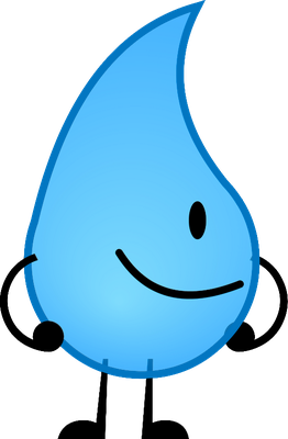 goutte d'eau - nature - environnement - smiley émoticône émoji cartoon clipart illustration - artémotic