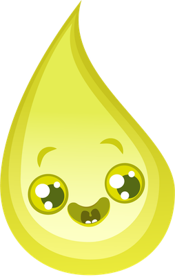 goutte d'eau - nature - environnement - smiley émoticône émoji cartoon clipart illustration - artémotic
