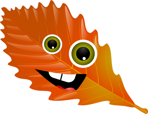 feuille - nature - environnement - smiley émoticône émoji cartoon clipart illustration - artémotic