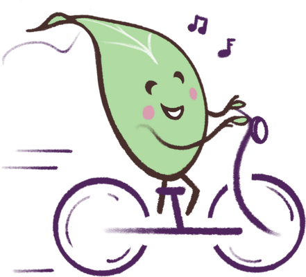 feuille - nature - environnement - smiley émoticône émoji cartoon clipart illustration - artémotic