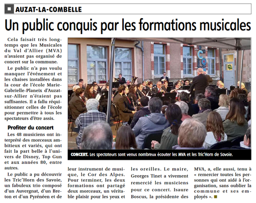 Concert d'Auzat.