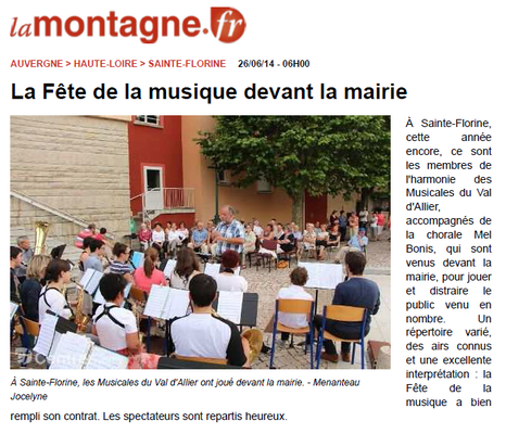 Fête de la musique 2014.