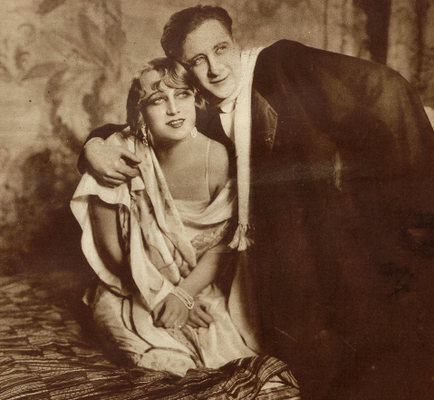 Maria Modzelewska (Viviette) Aleksander Węgierko ( Lambert )   sztuce Osiołkowi w żłoby dano ( T.Mały Warszawa 1926)