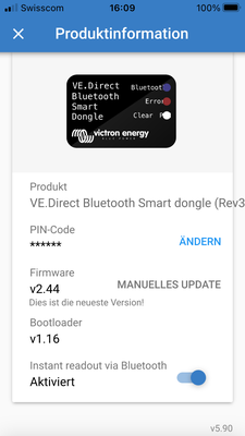Bild 4: Produkt-Information (2)